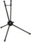 K&M 14350 Stand per sassofono Saxxy nero, in alluminio - taglia compatta XXS - hauteur 42 cm - trasporto possibile nel baffle