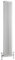 Milano Windsor White Cast Iron Style Vertical Triple Column Radiator - 1500mm x 290mm