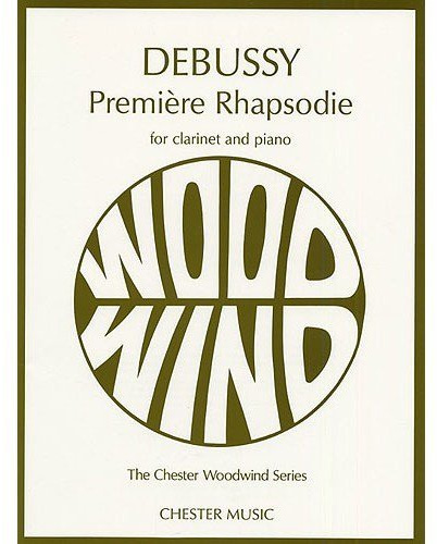 Debussy:Premiere Rhapsodie. Noten für Klarinette, Begleitung Klavier