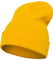 Flexfit Unisex Mütze Heavyweight Long Beanie Damen / Herren Strick-Mütze, Gold, One size