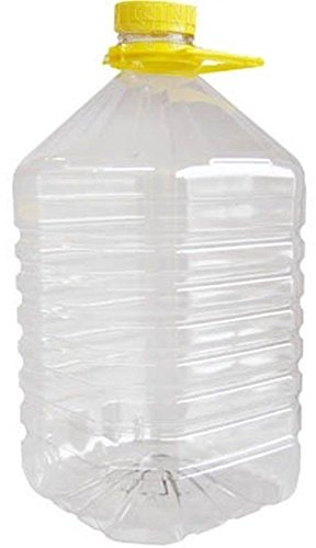 DAMA BOTTIGLIA VUOTA IN PLASTICA 3 LT TRASPARENTE PER ALIMENTI VINO OLIO