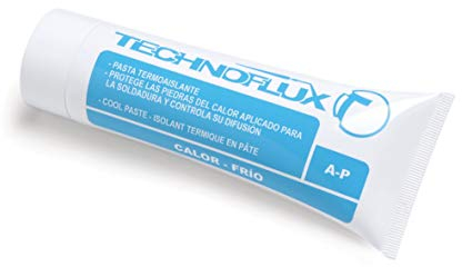 Technoflux Cool Pasta – per coprire pietre preziose, metalli, cromo, vetro, plastica, legno, vernice e prodotti tessili – Efficace isolamento termico 120 grammi