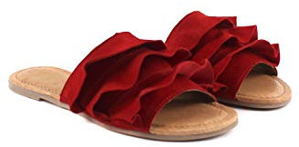 Apple of Eden Shelby 26 - Damen Schuhe offene Schuhe - red, Größe:36 EU