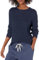 Amazon Essentials Women's Soft Fisherman Cable Long-Sleeve Crewneck Jumper (Available in Plus Size), Navy, M