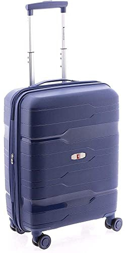 GLADIATOR Trolley aus Polypropylen, 50 cm, 4 Räder und Reißverschluss und TSA