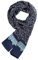 WANYING Edler Seidenschal für Herren 100% Seide 11 Momme Herrenschal Schaltuch Doppelseite für Frühjahr Sommer Herbst Casual Business 155×26cm - Paisley Dunkelblau