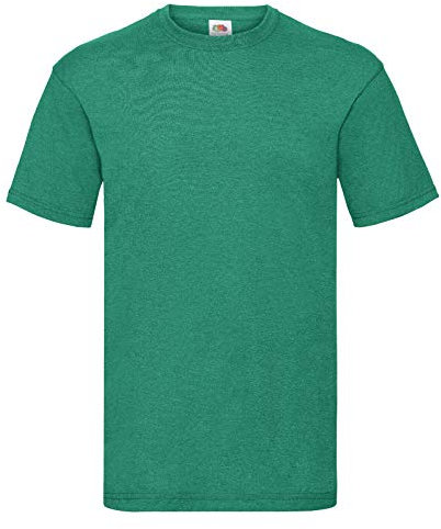 Fruit of the Loom Men's T-Shirt, Retro Melange Green, M