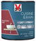 V33 Peinture multi-supports monocouche Cuisine & Bain Resist'Extrême® Satin, Rouge Carmen, 0,5L