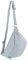 modamoda de - T77 - ital. Hüfttasche Bauchtasche Brusttasche Medium aus weichem Leder, Farbe:Eisblau
