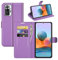 Fertuo Coque pour Xiaomi Redmi Note 10 Pro, Antichoc Portefeuille Étui Housse en Cuir à Rabat Flip Cover Case avec Porte Carte, Boucle Magnétique pour Xiaomi Redmi Note 10 Pro, Violet