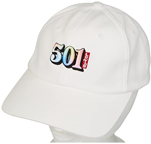 Levi's Damen Women's 501 Cap, Blanc, Taille Unique : 56cm/22in