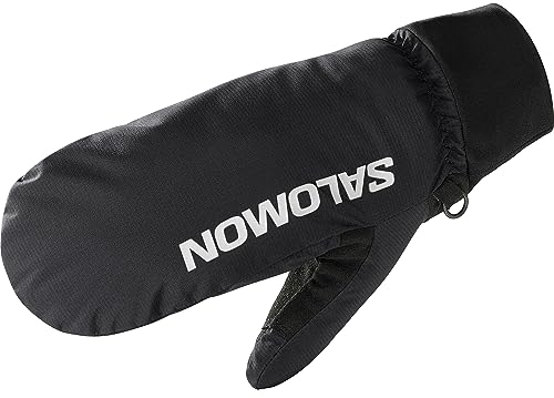 Salomon Cross Winter Training Handschuhe Unisex, wärmend, Präzise Passform, Schutz, Deep Black, L