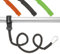 MOPHOEXII Kajak Paddle Leash Kajak Rod Leash Kajak Paddle Lanyard Dehnbar Coiled Lanyard Leine Kajak Angeln Zubehör für Kajak und Paddel