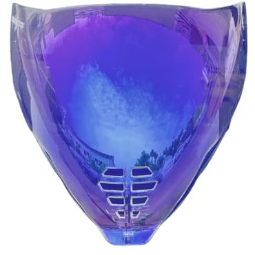 IC-06 Helmschutz für ICON Airflite Visier Faceshield Windschutzscheibe Sonnenschutz Motorradhelm Zubehör (Revo Clear Blue)