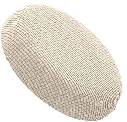 Veemoon 1stk Runde Hockerabdeckung Hocker-sitzbezüge Liegestuhl Stühle Schreibtischstuhlbezüge Elastischer Stuhl Fußhocker Abdeckung Barhockerbezug Büro Frisörstuhl Polyester Essensstuhl