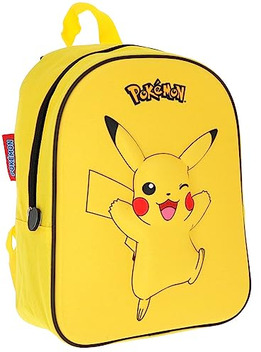 Euromic - Pokemon - Junior Backpack - Pikachu (224POC201EVA-P)