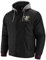 Fanatics - NHL Anaheim Ducks Sateen Kapuzen Jacke Farbe Schwarz, Größe L