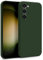 MyGadget Cover per Samsung Galaxy S23 - Custodia in Silicone Morbido a Doppio Strato – Case con Protezione Fotocamera & Fodera Interna Antigraffio - Verde oliva