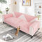 TOPCHANCES Couch Überzug,Sofa Überzug 2023 Neue Universelle rutschfeste Sofa überwurf 1/2/3/4 Sitzer Für L Form Eckcouch Waschbar Sofabezug Hund Katze Kratzschut(Kirschblütenpulver,90×180cm 1pcs)