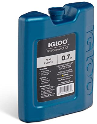 IGLOO Performance Ice Blocks, Reusable Ice Packs for Coolers, Long Lasting Cold Freezer Packs, Cold Packs for Coolers, Camping, Fishing, Road Trips