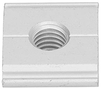 100 Stück M8-Gewinde-Gleitmutter, Aluminiumlegierung, T-Nutensteine, Photovoltaik-Montageblock-Zubehör