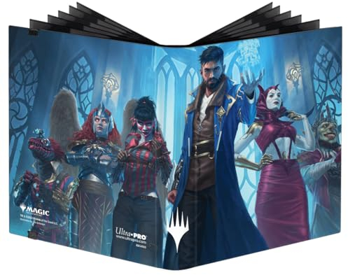Ultra PRO - MTG Murders at Karlov Manor 4-Pocket PRO-Binder for Magic: The Gathering, Store & Protect up to 160 Standard Size Cards, Secure Side Loading Pockets, Fits MTG Cards, Gaming Cards