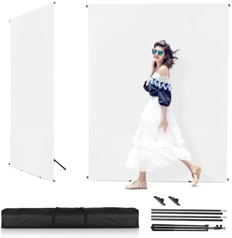 White Screen with Stand (2x1.5m)