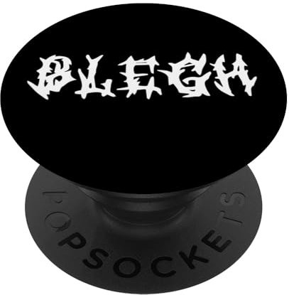 BLEGH Lustiges Metalcore Hardcore Musik Sänger Djent Konzert PopSockets mit austauschbarem PopGrip