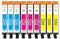 Cartridgeify 9X CLI-526 Druckerpatronen Farbe Kompatibel mit Canon 526 Patronen, für Pixma MG5150 MG5250 MG5350 IP4850 IP4950 IX6550 MX885 MX715 MX895 MG6150 MG6250 MG8150 MG8250