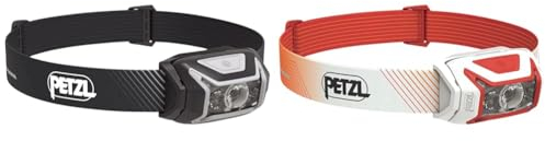PETZL Wiederaufladbar - Stirnlampe ACTIK CORE - Unisex, Grau, Einheitsgröße & Unisex – Erwachsene ACTIK CORE Wiederaufladbare Frontlampe, Rot, U