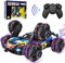 Byuert Remote Control Car, 6WD RC Stunt Car with Spray and Light, 360° Rotation and Drift Vehicles, 2.4Ghz Radio Controlled Electric Buggy RC Offroad Toy for Adults and Kids