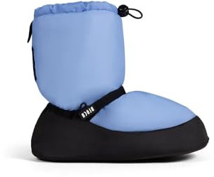 Bloch Botines de baile para mujer, Nailon azul claro, Small