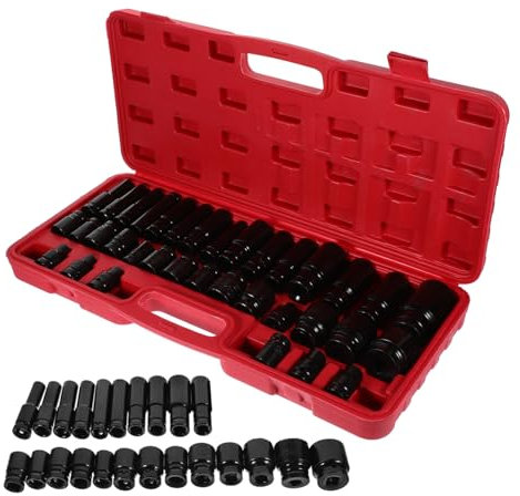 WATIIFUFU Multi Bit Screwdriver Impact Driver Socket Power Screwdriver Bit Socket Impact Part Replacement Accessory to Spanner