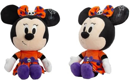 Simba Plüschtier Minnie Totenköpfe, 25 cm, Disney-Lizenz, 100% Original, geeignet für alle Altersgruppen (6315870622)