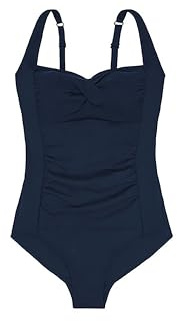 Dorina Femme Fiji-Shaping_Swimsuit One Piece Swimsuit, Bleu, XXL EU