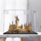 mhyGlayleure Acryl Vitrine für Lego 71043 Schloss Hogwarts, Schaukasten Showcase Staubdichte Display Case Kompatibel mit Lego 71043 (nur Vitrine, Lego Set Nicht Enthalten) (3MM)