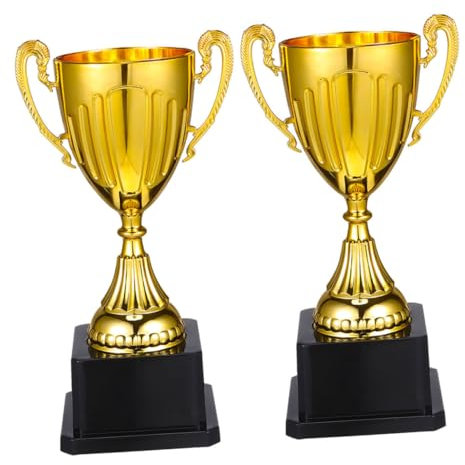 Abaodam 2pezzi Coppa Piccola per Competizione Cerimoniale per Premiazione per Competizione di Feste per Asilo Nido Coppa per Scuola Decorazione Decorazione