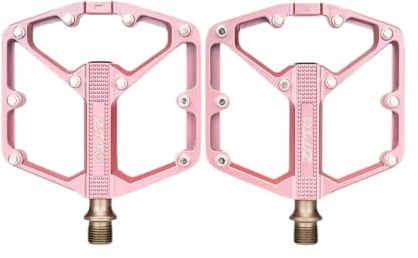 Repose-pieds Moto Pédales Vélo Pliables BMX Antidérapantes Robustes Roses À Trois Roulements Cale Pied Moto