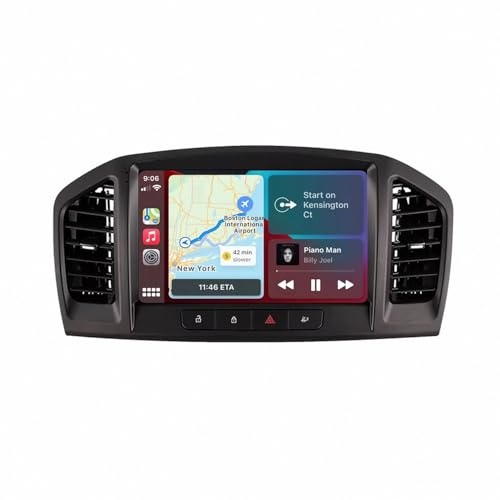 Touchscreen Auto Radio per BMW E90 E91 E92 E93 Ips Touchscreen, Auto Stereo Radio con Bluetooth/Gps/Controllo Vocale/Mirror Link/Aux, Navigazione Android Ecc, 4 Nucleo 1G+32G
