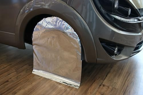 Unbekannt Hindermann Radschutzhülle mit Sonnenreflektion Reisemobile mit Reifengröße 15