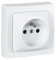 Legrand Enchufe individual de 2 pines + toma de tierra.