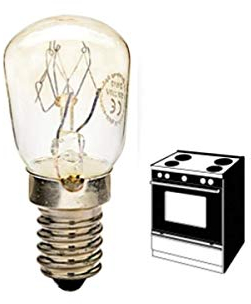 Lampe pour four Petite poire E14 15 W 300 ° 100 lumens