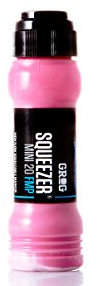 Grog 20 Mini Squeezer - 20mm Refillable Paint Marker Pen - Supplied By Graff-City (Piggy Pink - FMP-03)