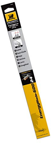 Peugeot 175247 Lame pour scie à onglet manuelle 600 mm Laiton/Alu/Métaux Non ferreux 24 TPI 600 mm