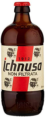 Ichnusa Birra Non Filtrata 1 Bottiglia, 50cl