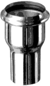 Canotto Pesante in Piombo con O-Ring 26x32 mm | Raccordo Idraulico per Scarichi Lavabo e Bidet | Tenuta Affidabile e Lunga Durata | Montaggio Facile e Universale