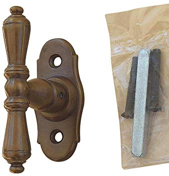Graf von Gerlitzen Antik Messing nach Alter Vorlage Fenster Griff Griffe Fenstergriff Fenstergriffe Fensterolive Fensteroliven Art Deco F64A