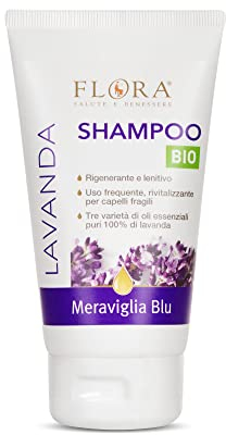 Flora Shampoo Blu Bio Bdih, Lavendel - 150 ml