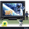 Pantalla inflable para exteriores de 24 pies – Proyección frontal y trasera – Pantalla de proyector portátil para grandes fiestas, fácil de configurar