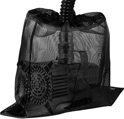 Grand sac de protection pour pompe de bassin 61 x 66 cm Noir